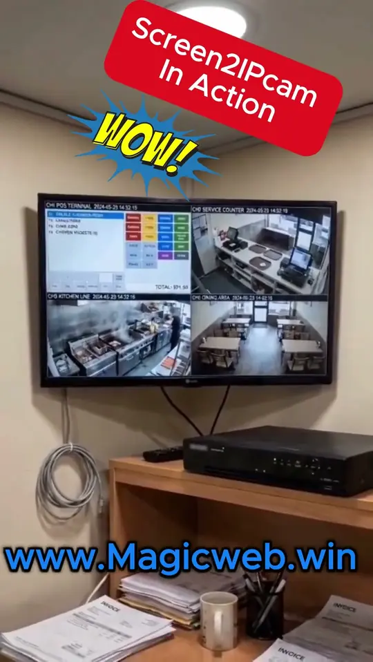 Transforme a tela do PC em câmera IP no seu DVR